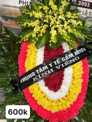 đặt vòng hoa nhà tang lễ hà đông