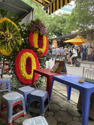 hoa viếng tang lễ đức giang