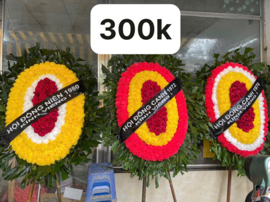 100 MẪU VÒNG HOA VIẾNG TANG LỄ