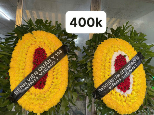 vòng hoa tang lễ