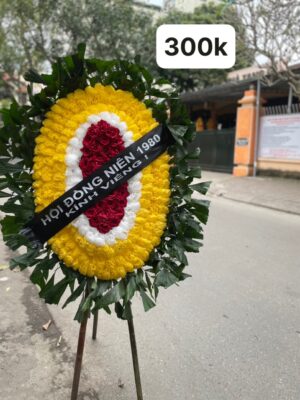 Mẫu vòng hoa viếng