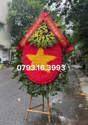 vòng hoa sao vàng đẹp