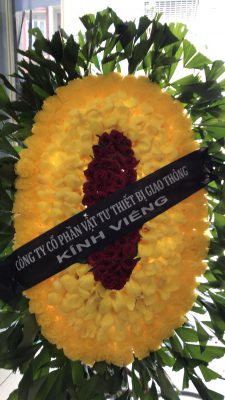 đặt vòng hoa tang lễ quận hai bà trưng