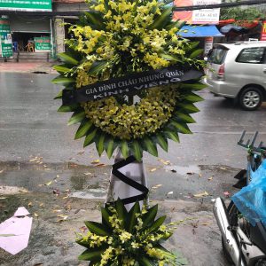 vòng hoa sài gòn lan vàng
