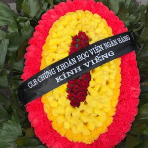 Hoa Chia Buồn Đám Tang 300k