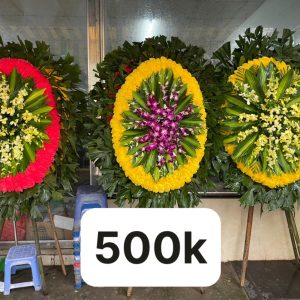 vòng hoa tang lễ hà đông