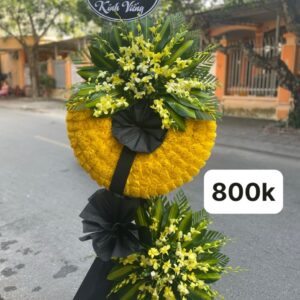 vòng hoa tang lễ 800k