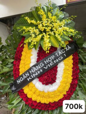 MẪU VÒNG HOA VIẾNG TANG LỄ