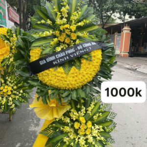 Mẫu vòng hoa viếng