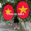 vòng hoa sao vàng viếng liệt sỹ